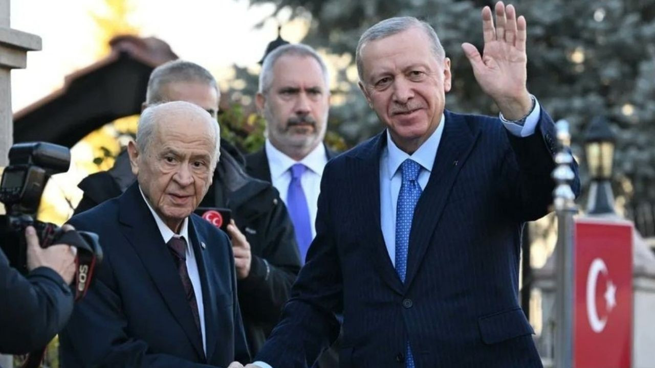 Cumhurbaşkanı Erdoğan, Devlet Bahçeli görüşmesi sona erdi